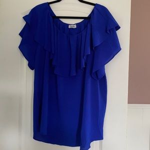 Forever21 2XL Blue Blouse